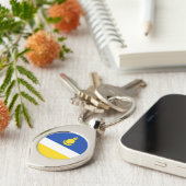 Porte-clés Drapeau de la Buryatia patriotique (Côté )