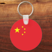 Porte-clés Drapeau de la Chine (Verso)
