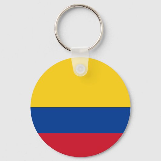 Porte-clés Drapeau de la Colombie (Recto)