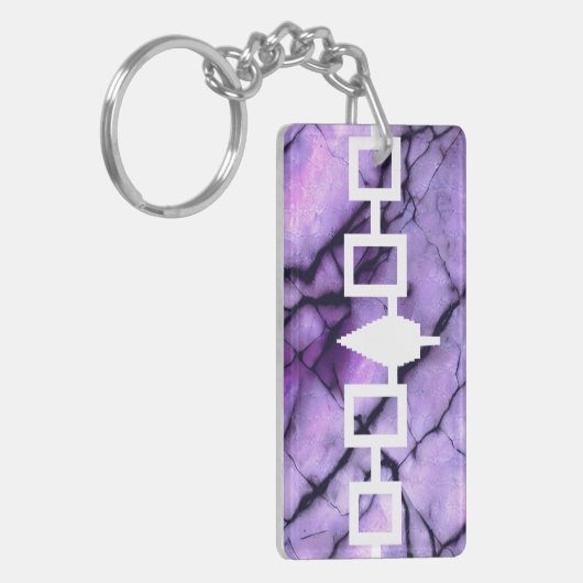 Porte-clés Drapeau de la Confédération Haudenosaunee (Devant gauche)