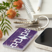 Porte-clés Drapeau de la Confédération Haudenosaunee (Devant droit)