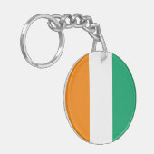 Porte-clés Drapeau de la Côte d'Ivoire (Devant gauche)