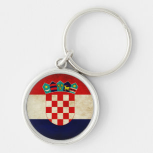 Porte-clés Drapeau de la Croatie