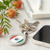 Porte-clés Drapeau de la Fédération de Bosnie (Côté )