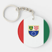 Porte-clés Drapeau de la Fédération de Bosnie (Devant)