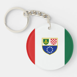 Porte-clés Drapeau de la Fédération de Bosnie-Herzégovine