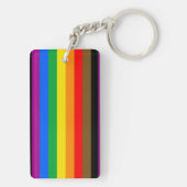 Porte-clés Drapeau de la fierté arc-en-ciel de Philly (Dos)
