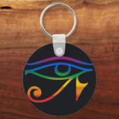 Porte-clés Drapeau de la fierté gay goth (Recto)