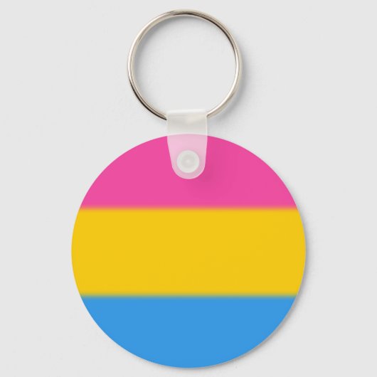 Porte-clés Drapeau de la fierté Pansexual Falln (Recto)