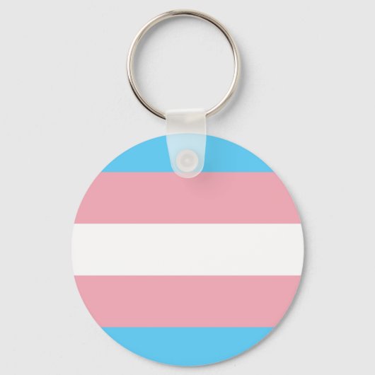 Porte-clés Drapeau de la fierté transgenre - LGBT Rainbow (Recto)