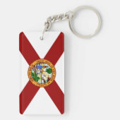Porte-clés Drapeau de la Floride (Dos)