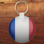 Porte-clés Drapeau de la France (Recto)