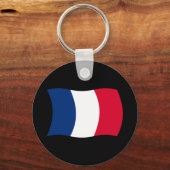Porte-clés Drapeau de la France (Recto)
