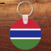 Porte-clés Drapeau de la Gambie (Recto)