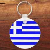 Porte-clés Drapeau de la Grèce (Recto)