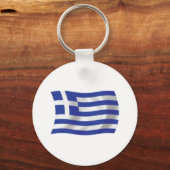 Porte-clés Drapeau de la Grèce (Recto)
