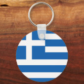 Porte-clés Drapeau de la Grèce (Recto)