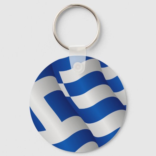 Porte-clés Drapeau de la Grèce porte - clé (Recto)