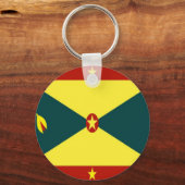 Porte-clés Drapeau de la Grenade porte - clés (Recto)