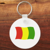 Porte-clés Drapeau de la Guinée (Recto)