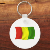 Porte-clés Drapeau de la Guinée (Recto)