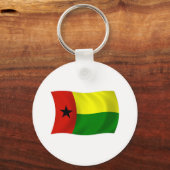 Porte-clés Drapeau de la Guinée-Bissau (Recto)