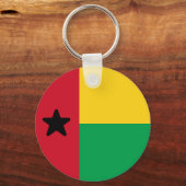 Porte-clés Drapeau de la Guinée-Bissau (Verso)