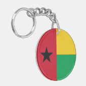 Porte-clés Drapeau de la Guinée Bissau (Devant gauche)
