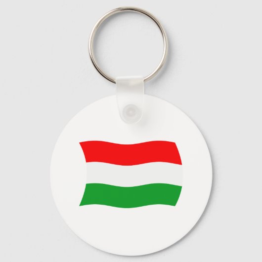 Porte-clés Drapeau de la Hongrie (Recto)