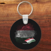 Porte-clés Drapeau de la Hongrie (Recto)