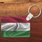 Porte-clés Drapeau de la Hongrie (Recto)