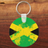 Porte-clés Drapeau de la Jamaïque (Recto)
