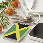 Porte-clés Drapeau de la Jamaïque (Devant droit)