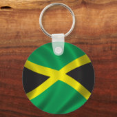 Porte-clés Drapeau de la Jamaïque (Recto)