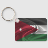 Porte-clés Drapeau de la Jordanie (Verso)
