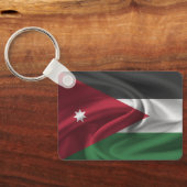 Porte-clés Drapeau de la Jordanie (Verso)