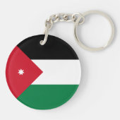 Porte-clés Drapeau de la Jordanie (Dos)