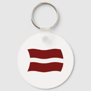 Porte-clés Drapeau de la Lettonie