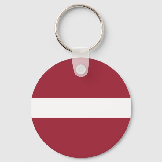 Porte-clés Drapeau de la Lettonie (Recto)
