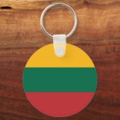 Porte-clés Drapeau de la Lituanie (Verso)
