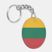 Porte-clés Drapeau de la Lituanie (Devant gauche)