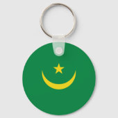 Porte-clés Drapeau de la Mauritanie (Recto)
