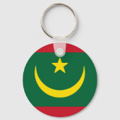Porte-clés Drapeau de la Mauritanie (Verso)