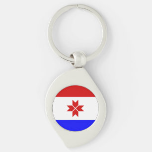 Porte-clés Drapeau de la Mordovie
