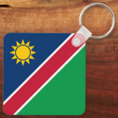 Porte-clés Drapeau de la Namibie (Verso)