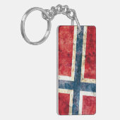 Porte-clés Drapeau de la Norvège (Devant gauche)
