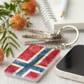 Porte-clés Drapeau de la Norvège (Devant droit)