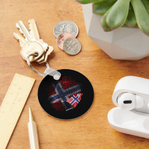 Porte-clés Drapeau de la Norvège