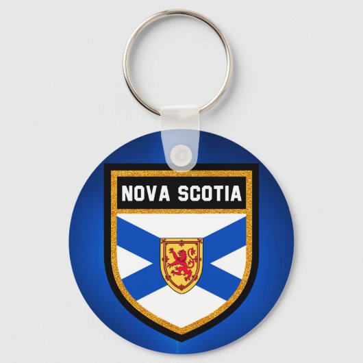Porte-clés Drapeau de la Nouvelle-Écosse (Recto)