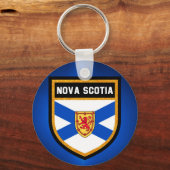 Porte-clés Drapeau de la Nouvelle-Écosse (Recto)
